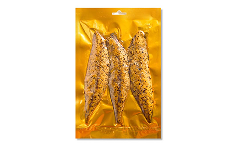 Peppered mackerel fillet pair